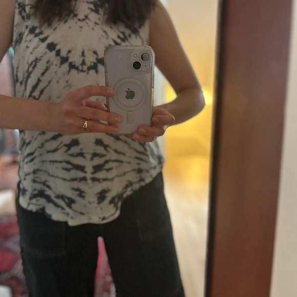 Raquel Allegra Tie Dye Muscle Tank - Picture 3 of 4